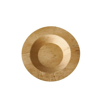 O prato de fingerfood redondo PAPSTAR, bambu "pure" (Ø 9 cm, 1,3 cm) da PAPSTAR GmbH destaca-se como louça descartável biodegradável com grão de madeira visível e superfície lisa - embalado de forma sustentável e elegante (50 unidades).