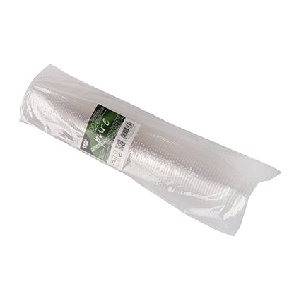 Um pacote com 100 tampas redondas "puras" (Ø 9,5 cm) da PAPSTAR GmbH feitas de PLA transparente e ecológico, com etiqueta verde e branca com texto, código de barras e "biodegradável", em embalagem transparente.