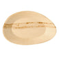 O prato oval de folha de palmeira PAPSTAR (26x17 cm), ecológico, caixa com 25 unidades da PAPSTAR GmbH, é um prato descartável sustentável em forma oval com veios naturais - perfeito para refeições ecológicas.