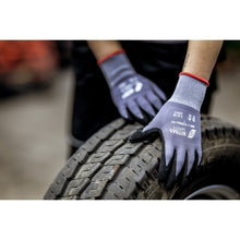 NITRAS FLEXIBLE FIT, luvas de montagem, cinza / preto