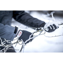 NITRAS DEXTER WINTER, luvas mecânicas, cinza / preto