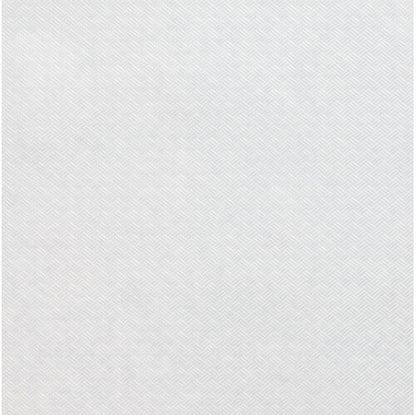 Superfície cinza-clara com padrão discreto de espinha de peixe, semelhante à toalha de mesa de papel PAPSTAR (branco, 20 m x 118 cm) da PAPSTAR GmbH. O design elegante e uniforme é perfeito para ocasiões festivas e cenários elegantes.