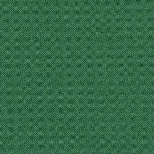 Nahaufnahme eines grünen Stoffes mit feiner, gleichmäßiger Bindung, ähnlich in Farbe und Struktur wie PAPSTAR 50 Servietten "ROYAL Collection" 1/4-Falz 40 x 40 cm grün von PAPSTAR GmbH - glatt, gleichmäßig und sauber strukturiert.
