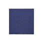 Um pedaço quadrado de tecido azul estruturado, semelhante a PAPSTAR guardanapos 1/4-dobra, 24x24 cm azul escuro "DAILY Collection" com folha (20 peças) de PAPSTAR GmbH, apresentado sobre um fundo branco simples.