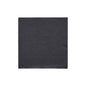 Um único PAPSTAR guardanapo 1/4-dobra, 24x24 cm preto da "DAILY Collection" (20 peças), da PAPSTAR GmbH, é apresentado sobre um fundo branco - ideal para decorações de mesa elegantes.