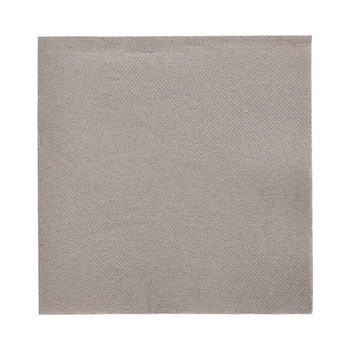Os PAPSTAR 20 guardanapos "DAILY Collection" 1/4-dobra 32x32cm da PAPSTAR GmbH são guardanapos cinza claro, discretamente estruturados, ideais para decoração de mesa e ilustrados sobre um fundo branco.