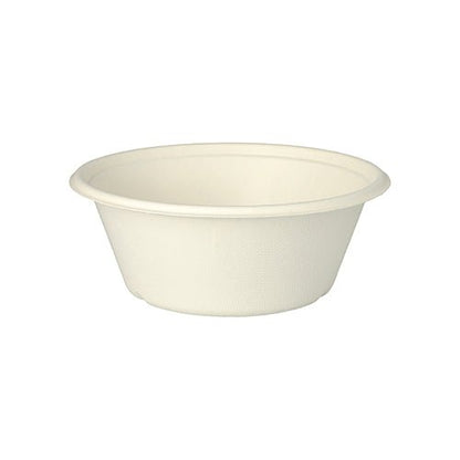 As PAPSTAR 25 tigelas, cana-de-açúcar "pure" Ø 17 cm da PAPSTAR GmbH são tigelas descartáveis brancas e biodegradáveis feitas de cana-de-açúcar – ideal para uso sustentável.