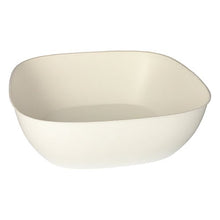 As PAPSTAR tigelas de cana-de-açúcar, 10 cm, brancas, "Belle Vie" (6 unidades) da PAPSTAR GmbH são tigelas quadradas brancas biodegradáveis com bordas arredondadas - ideal para uma mesa posta de forma sustentável.
