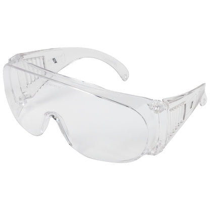 NITRAS VISION PROTECT BASIC, óculos para templos, transparentes, plástico EN 166 | Pacote (12 peças)