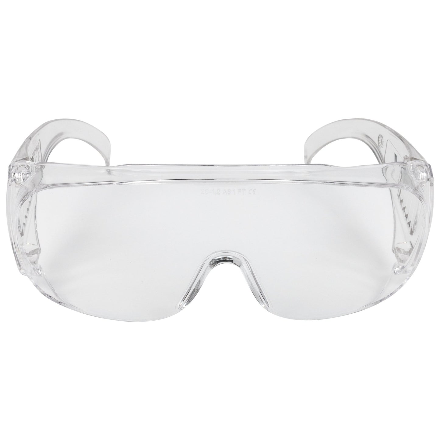 NITRAS VISION PROTECT BASIC, óculos para templos, transparentes, plástico EN 166 | Pacote (12 peças)