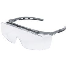NITRAS VISION PROTECT PREMIUM, óculos para têmporas, transparente / cinza, plástico ISO 16321-1 | Pacote (10 peças)