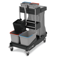 Carrinho de limpeza Numatic ProCar 5G Preto (SM1415.2 c/wSRK1) | Pacote (1 peça)