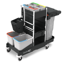 Carrinho de limpeza Numatic ProCar 7G Preto (SM1) | Pacote (1 peça)