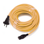 Cabo de alimentação Numatic de 2 fios, 12,5 m x 0,75 mm, NuCable, amarelo (HD Plug PPR) | Pacote (1 peça)