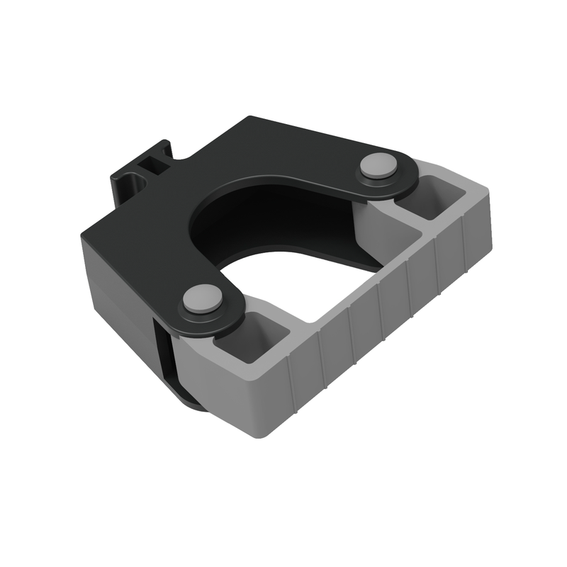 Suporte de alça Numatic Flexi de Ø 20-30 mm (T-Slot) | Pacote (1 peça)