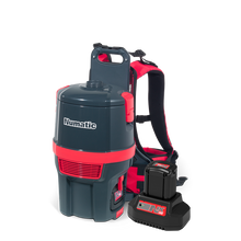 Aspirador de mochila com bateria Numatic RSB150NX/1, grafite, conjunto de acessórios AA30E | Pacote (1 peça)