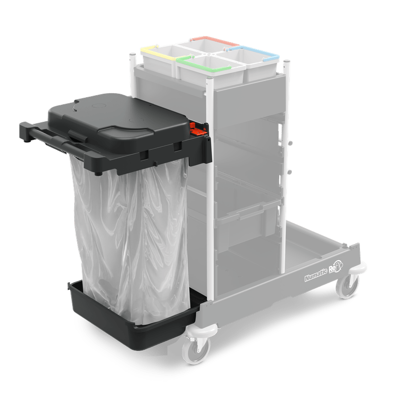 Kit de fixação de unidade de resíduos Numatic 120 litros R(eflo) para SM-1 | Pacote (1 peça)