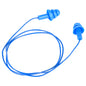 NITRAS MUTE PLUGS, tampões de proteção auditiva, azuis, metal EN 352-2 | Pacote (48 peças)
