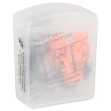 NITRAS MUTE PLUGS, protetores auditivos, laranja / preto, plástico EN 352-2 | Pacote (48 peças)