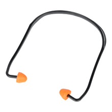 NITRAS MUTE PLUGS, barra de proteção auditiva, preto / laranja, plástico EN 352-2 | Pacote (1 peça)