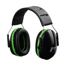 NITRAS MUTE DEFENDER PRO, protetores auriculares, preto / verde, plástico EN 352-1 | Pacote (1 peça)