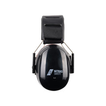 NITRAS MUTE DEFENDER PRO, protetores auriculares, preto / vermelho, plástico EN 352-1 | Pacote (1 peça)