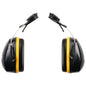NITRAS MUTE DEFENDER PRO, protetores auriculares, preto / amarelo, plástico EN 352-3 | Pacote (1 peça)