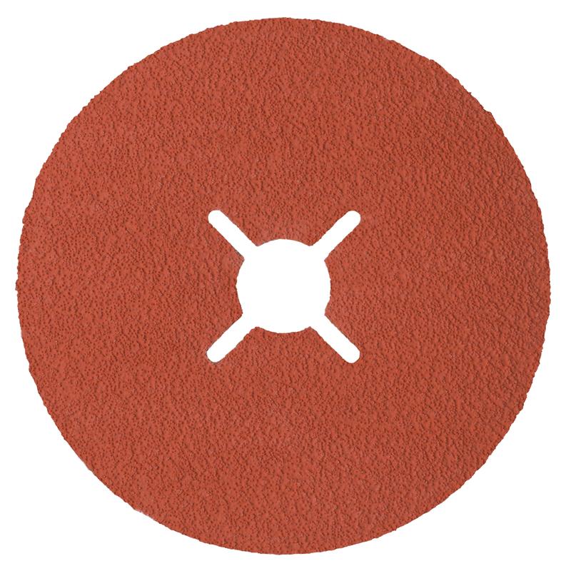 Disco de fibra 3M™ Cubitron™ II 987C, 115 mm x 22 mm, 60+, ranhurado | Pacote (25 peças)