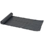 Um rolo de sacos de lixo Abena Re-Seller GmbH 120 L (700x1100 mm, 70 my LDPE, Preto, rolo com 10 sacos) está parcialmente desenrolado, com vários sacos interligados deitados planos sobre um fundo branco.