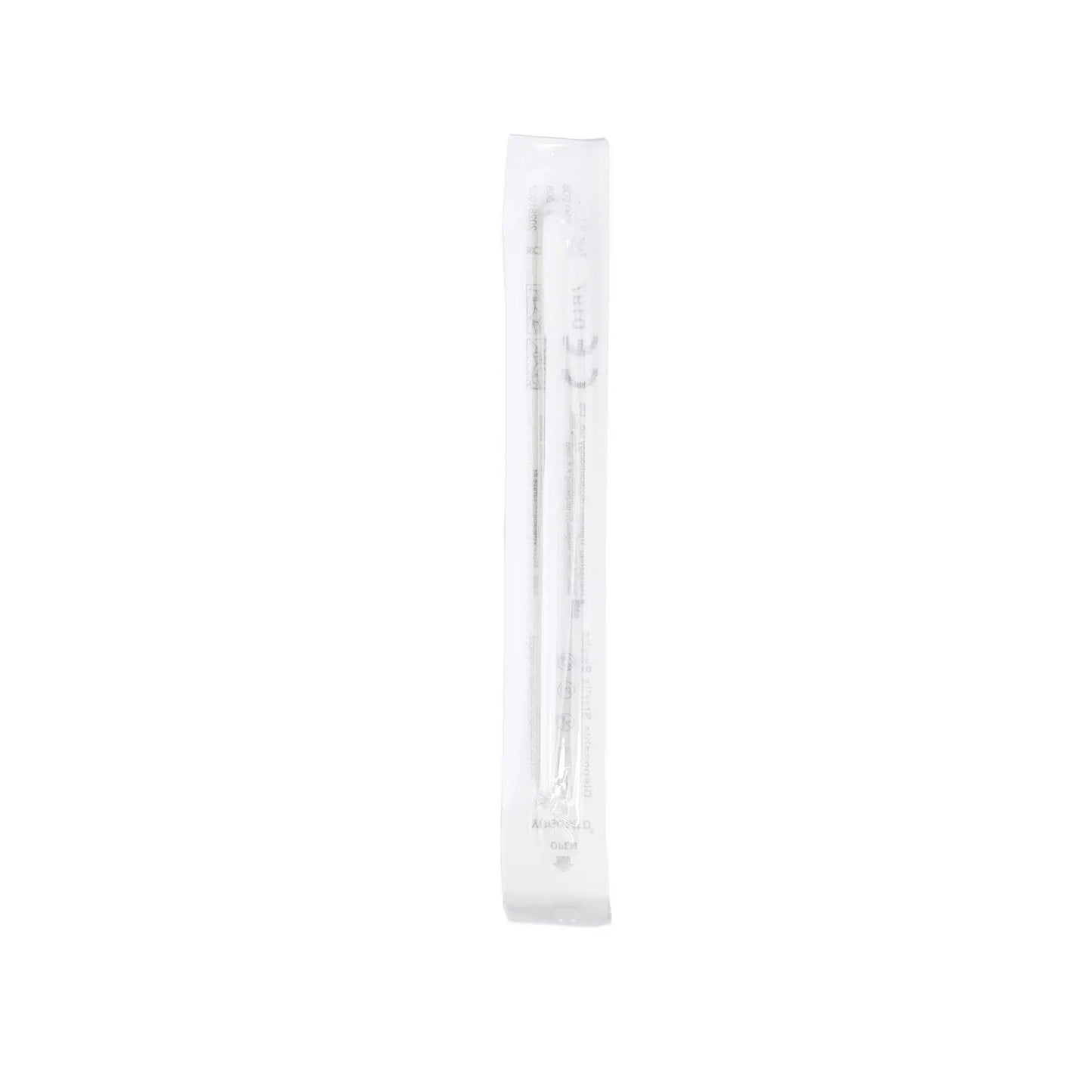 Um único DeepBlue Combo 5in1 Teste Rápido de Antígeno da Altruan (testes para SARS-CoV-2, Influenza A+B, RSV & Adenovírus), selado em uma embalagem de plástico e papel transparente, está representado sobre um fundo branco. A embalagem contém 1 unidade.