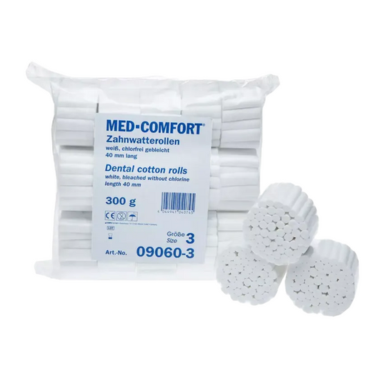 AMPRI MED-CONFORT Dental Zahnwatter Rollers 1500 g, tamanhos diferentes