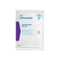 A touca de lavagem Dr. Schumacher Decontaman Pre Cap | Embalagem (1 touca) da Dr. Schumacher GmbH vem em uma embalagem branca com letras azuis/violetas e informações em vários idiomas - perfeita para a limpeza antimicrobiana com a touca de lavagem DECONTAMAN CAP.