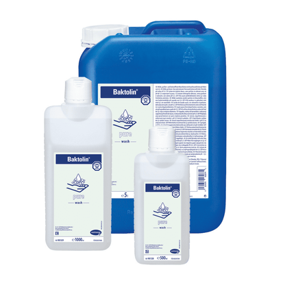 Loção de lavagem para limpeza das mãos e do corpo