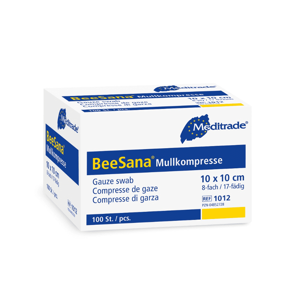 Compressa de gaze Beesana não estéril