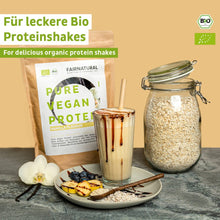 Proteína vegana orgânica em pó neutra sem soja