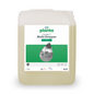 Um recipiente de 5 litros de Buzil Corridor®+ Multi Stripper P 937, um decapante universal ecológico da BUZIL-WERK Wagner GmbH & Co. KG. O rótulo é verde e branco e fornece instruções de limpeza e uma imagem de um chão durante a limpeza para indicar a compatibilidade do material.