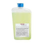 Um recipiente de plástico transparente com tampa azul contém CWS Cleanseat Power Disinfectant Liquid (1 peça). A etiqueta branca está com texto e o logotipo da CWS, garantindo limpeza higiênica.