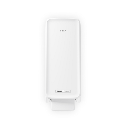 Dispensador de sabão espumoso em branco