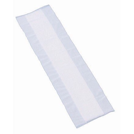 O pano de pó TASKI flortex V3 da Diversey Deutschland GmbH & Co. OHG é um esfregão retangular branco com bordas azul-claras de material de alta qualidade - perfeito para a limpeza completa de superfícies.