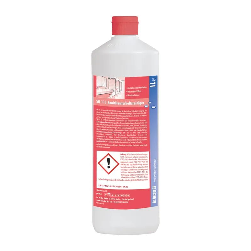 Limpeza de manutenção sanitária