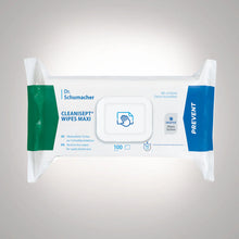Dr. Schumacher Cleanisept® Wipes Maxi Desinfecção Toalhas | Pacote (100 toalhas)