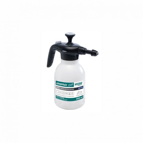 Arcora Arspray Tec-Two Foamer Pulverizador 2000 Ml Cinza-Preto Epdm = Alcalino | Embalagem (1 Peça) 