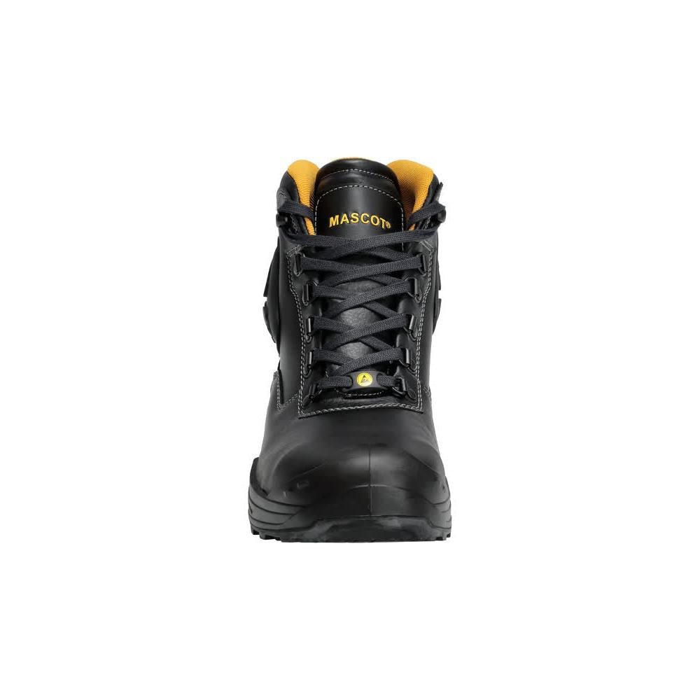 Botas de segurança MASCOT® Batura Plus calçado de segurança S3, preto/amarelo