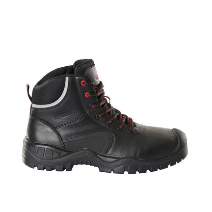 Botas de segurança S3 com atacadores Botas de segurança Calçados de segurança S3, preto
