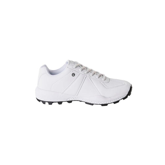 Tênis com cadarço calçado de trabalho 01 calçado de trabalho, branco