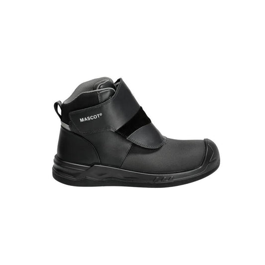Botas de segurança S1PS, botins de segurança para asfalto S1PS, preto