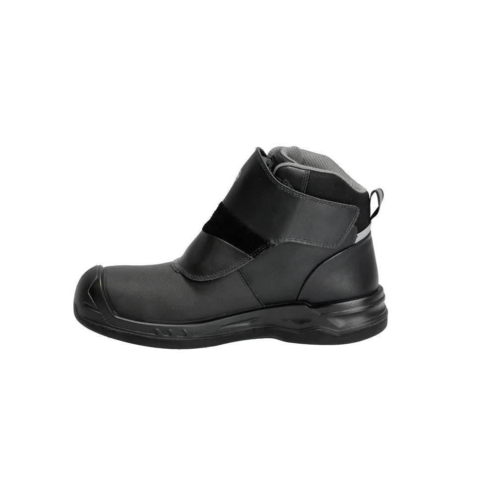 Botas de segurança S1PS, botins de segurança para asfalto S1PS, preto