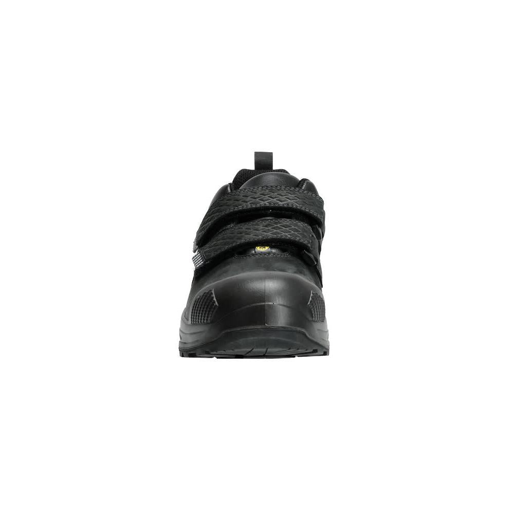 Calçado de segurança S3S, calçado de segurança com velcro S3S, preto