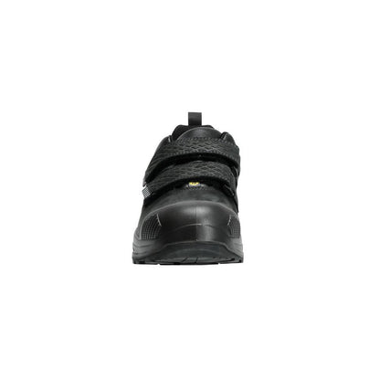 Calçado de segurança S3S, calçado de segurança com velcro S3S, preto