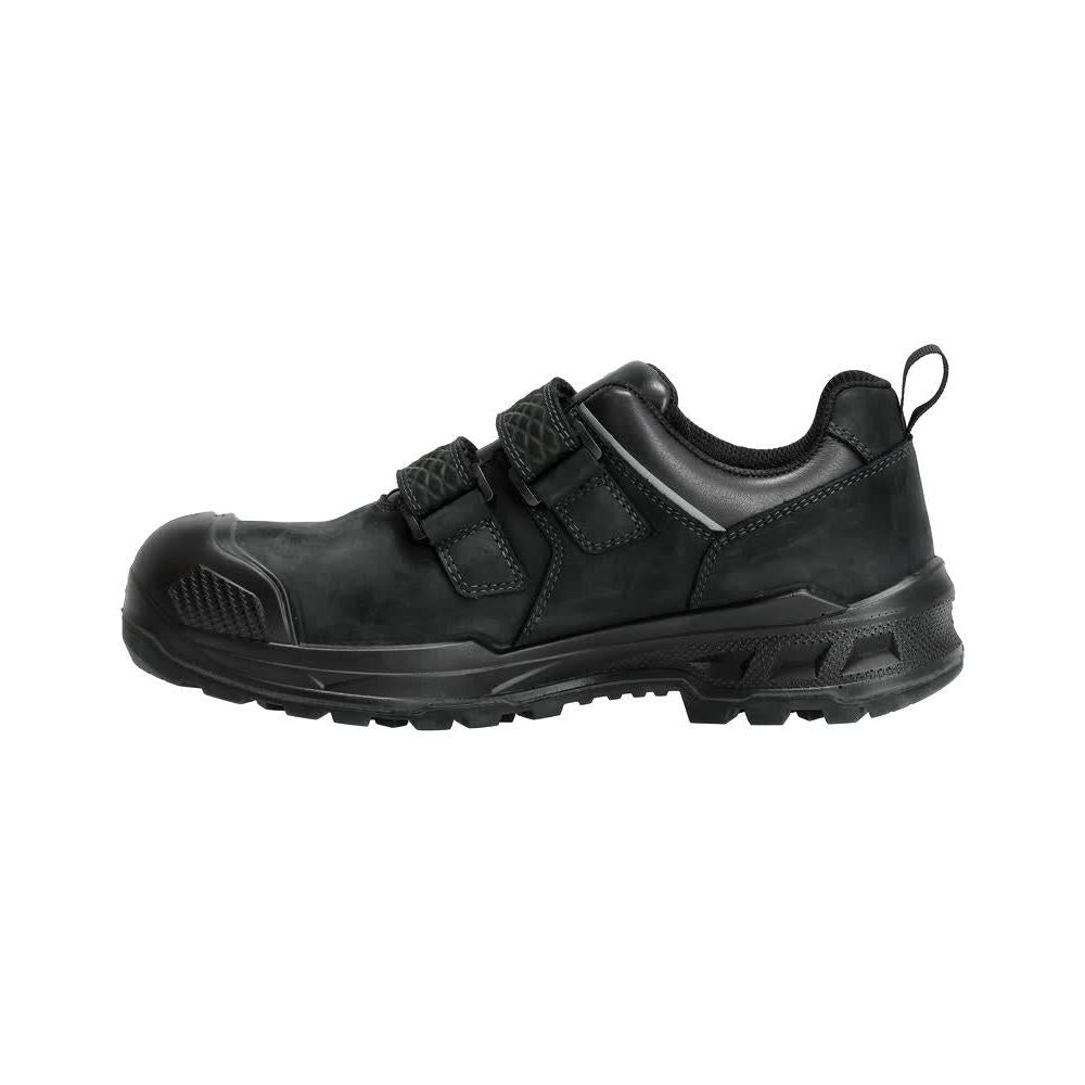 Calçado de segurança S3S, calçado de segurança com velcro S3S, preto